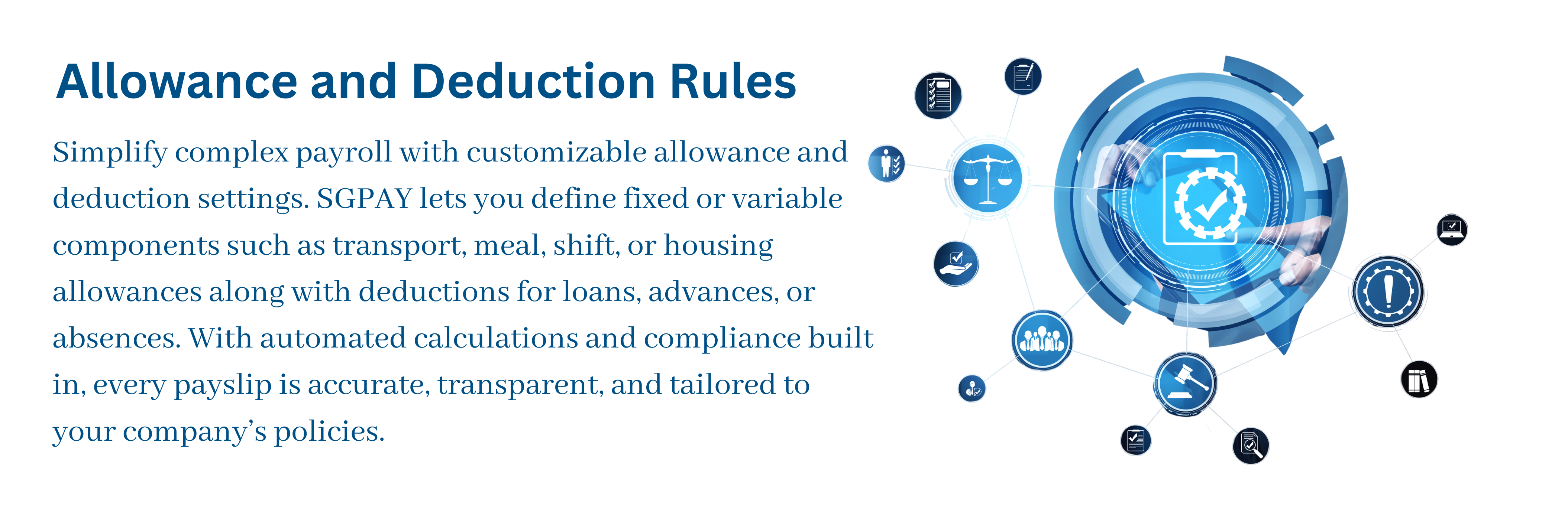 Allowance and Deduction Rules